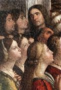 CARPACCIO, Vittore Apotheosis of St Ursula (detail) fdh oil painting on canvas